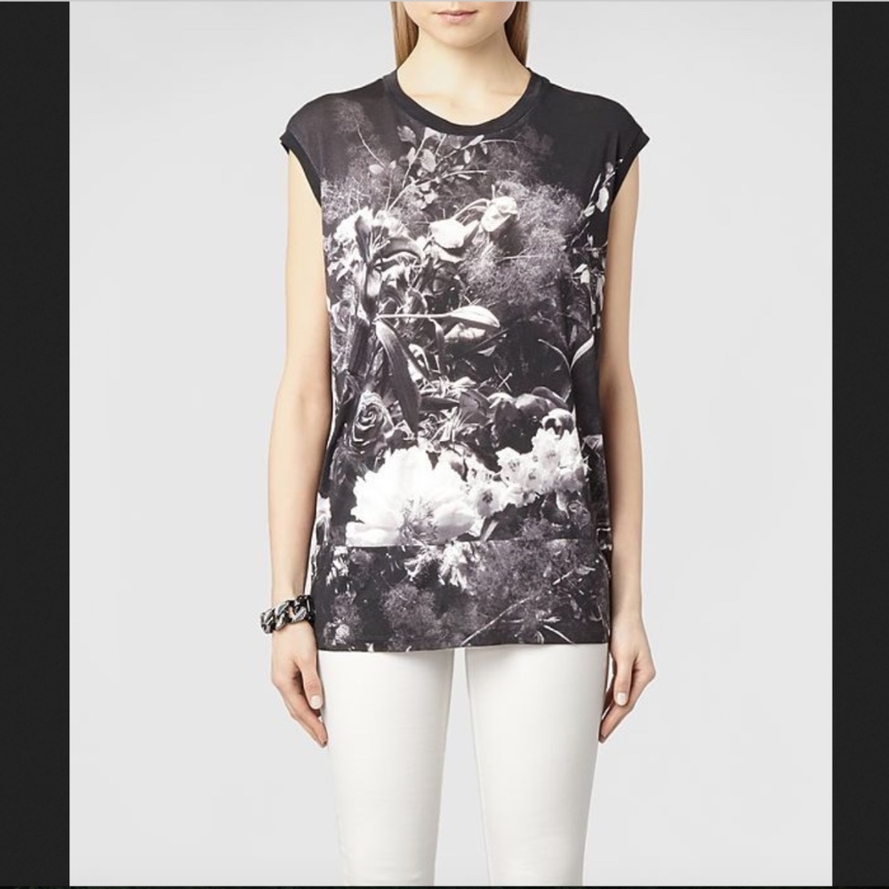 Allsaints Flora Mortis Top